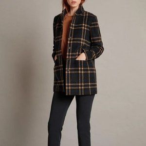 Velvet by Graham & Spencer Jasmann Wool Plaid Coat
